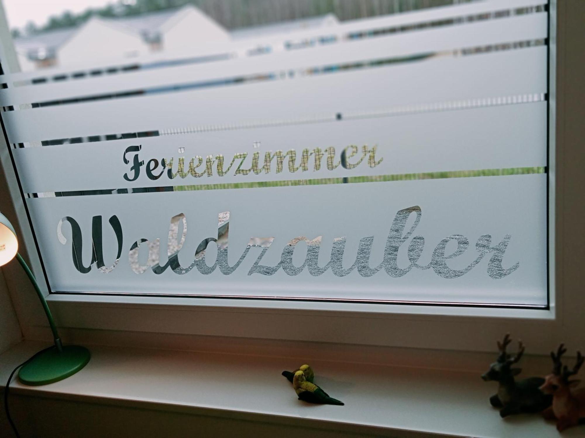 Ferienzimmer Waldzauber Borkwalde Ngoại thất bức ảnh