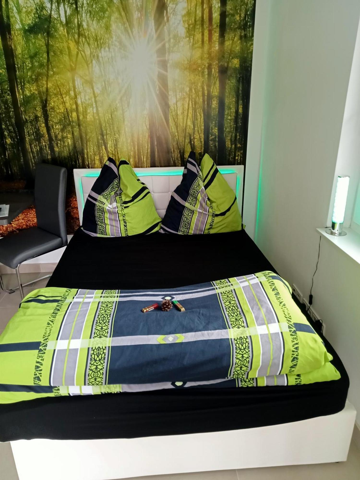 Ferienzimmer Waldzauber Borkwalde Ngoại thất bức ảnh